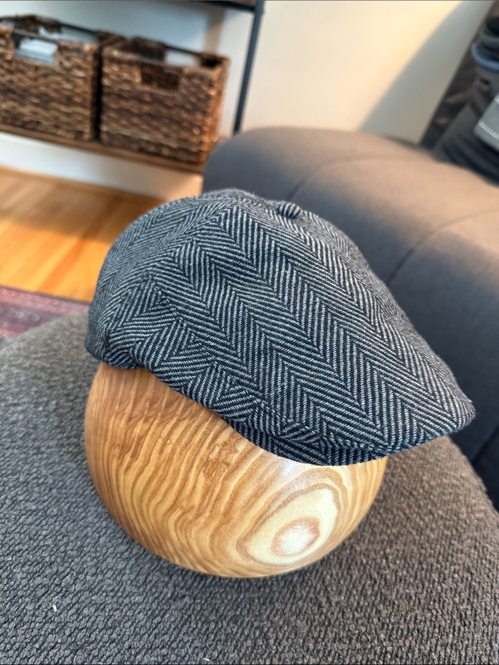 Boston Scally Original Herringbone Flat Cap